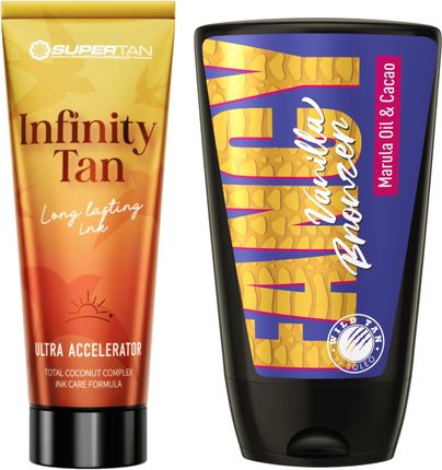 Supertan Infinity Tan + Wild Tan Fancy Vanilla Bronzer Gratis