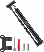 Zdjęcie Pompka Rowerowa, Podłogowa Rockbros Mini Bike Pump, Czarna - Otyń