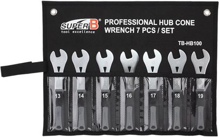Super B Zestaw Kluczy Wrench Set Hb100 Srebrny