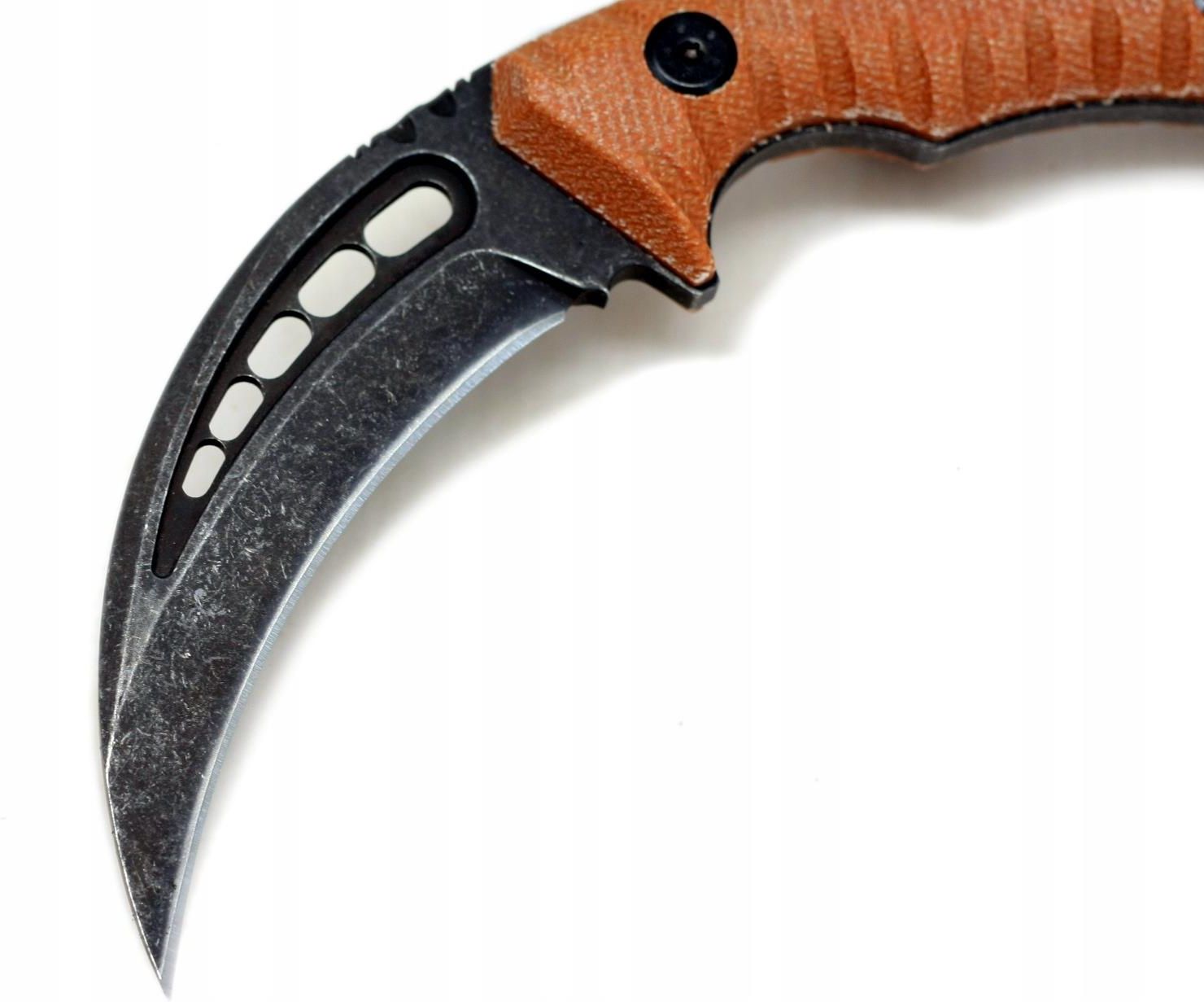 FORT製 Karambit taktyczny nóż do samoobrony survival Eafengrow