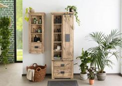 Zdjęcie Meble Kolonialne 24 Railway Szafa #384 Mango Lakierowane 70x35x195cm - Kraków