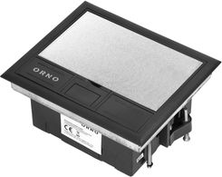 Zdjęcie Orno Puszka Podłogowa 4×K45 Czarny/Srebny Or-Gp-9201/P - Dąbrowa Górnicza