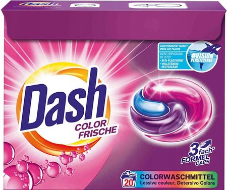 Dash Kapsułki Do Prania Kolorów 3In1 20Szt.