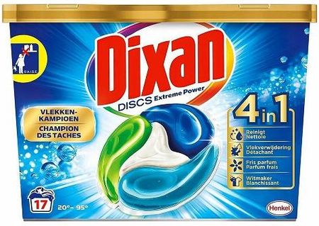 Dixan Discs 4W1 Kapsułki Do Prania 17Szt.