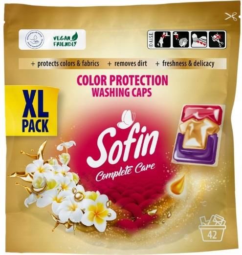 Zdjęcie Sofin Kapsułki Do Prania Kolorowych Tkanin Color Ochrona Kolorów Xl 42Szt. - Mszczonów