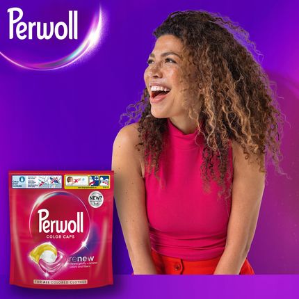 Perwoll Caps Color Kapsułki Do Prania Koloru 35Szt