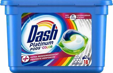 Dash Platinum Color Kapsułki Do Prania 18Szt.