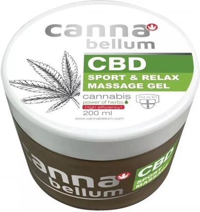 Żel do masażu Palacio Cannabellum z CBD 200 ml