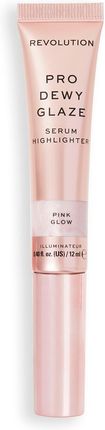 Revolution Pro Dewy Glaze Serum Rozświetlacz 12ml Pink Glow