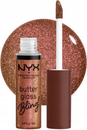 Nyx Professional Makeup Butter Gloss Bling Błyszczyk do ust Nr 08 HU$TLA 8ml