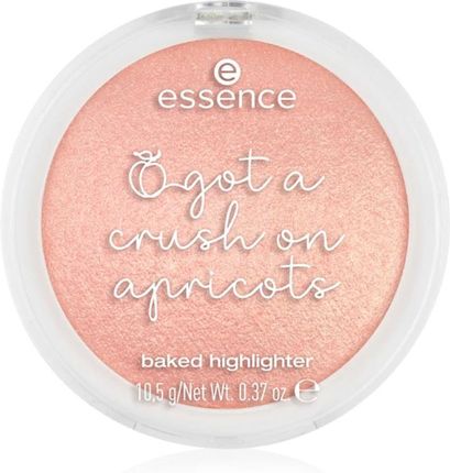 Essence Got A Crush On Apricots Baked Highlighter Rozświetlacz 11g Nr 01 Feel The Apricôt D'Azur Sun