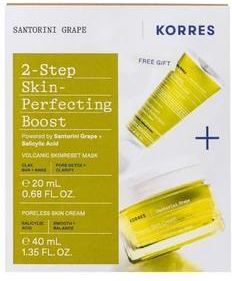Korres Santorini Grape Set 2-Step Boost Für Hautperfektionierung Zestaw Do Pielęgnacji Twarzy 1szt.