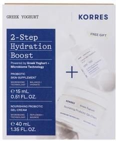 Korres Greek Yoghurt Set 2-Step Boost Für Feuchtigkeit Zestaw Do Pielęgnacji Twarzy 1szt.