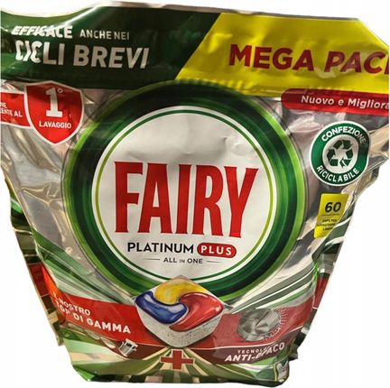 Fairy Platinum Plus Tabletki Lemon 60Szt.