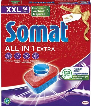 Somat Tabletki Do Zmywarki All In 1 Extra Xxl 54Szt.