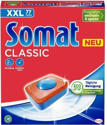 Somat Niemieckie Tabletki Do Zmywarki Classic Xxl 77Szt.