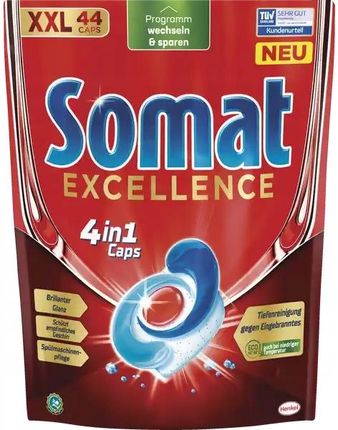 Somat Excellence 4W1 Kapsułki Do Zmywarki 44Szt.