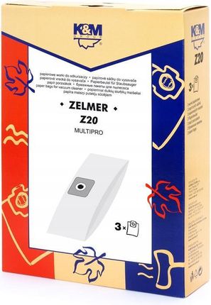 K&M Worki Do Odkurzacza Zelmer Multipro Z20 3szt.