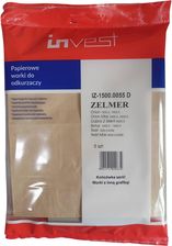 Invest 5X Worek Papierowy Do Zelmer Orion 1500 Syrius 1600 Zamiennik