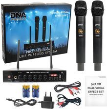 Zdjęcie DNA VM DUAL VOCAL EFFECT SET bezprzewodowy mikrofonowy system nagłośnienia 518-542 MHz USB Bluetooth - Kruszwica