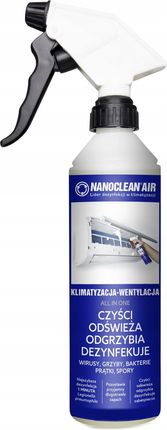 Środek spray do odgrzybiania klimatyzacji NANOCLEAN AIR 500ml bezzapachowy