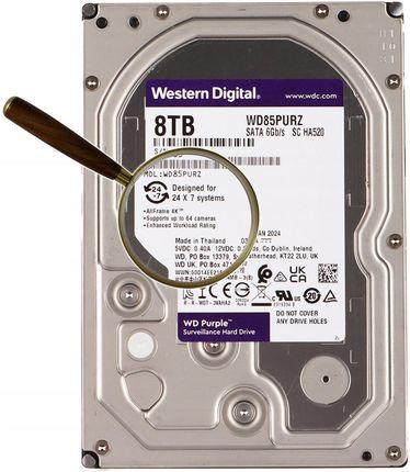 外付けハードディスク・ドライブ Western Digital WD8001PURP 8TB HDD Amazon | Western Digital ウエスタンデジタル WD Purple Pro