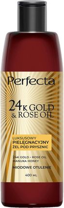Perfecta 24K Gold&Rose Luksusowy pielęgnacyjny żel pod prysznic Miodowe Otulenie