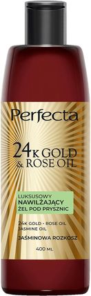 Perfecta 24K Gold&Rose Luksusowy nawilżajace żel pod prysznic Jaśminowa Rozkosz