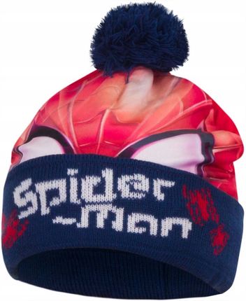 Spiderman czapka z pomponem Marvel 54cm