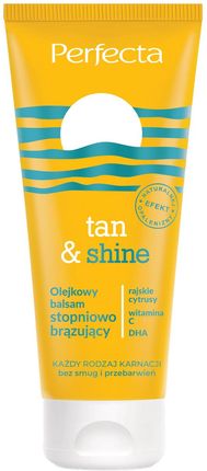 Perfecta Tan&Shine Olejkowy balsam stopniowo brązujący do ciała