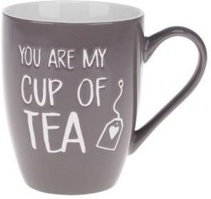 Ravi Kubek Porcelanowy Morning Tea Taupe You Are My Cup Of 340Ml