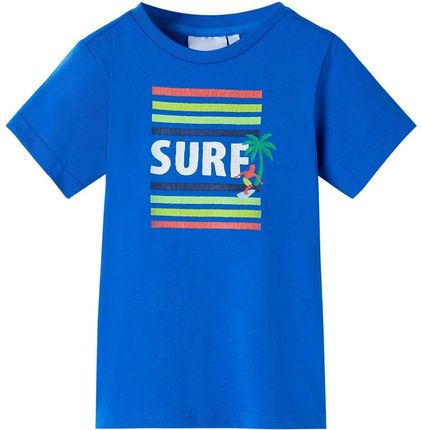 Dziecięca koszulka SURF 104 (3-4 lata) jasnoniebieska
