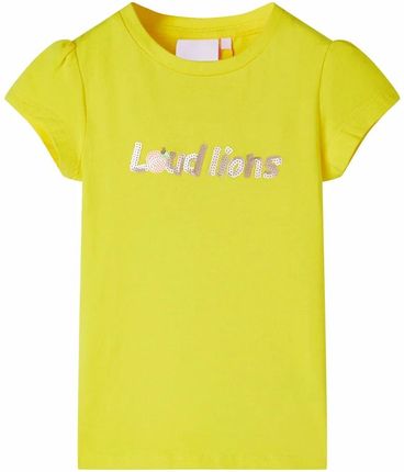 Dziecięca koszulka żółta 104 (3-4 lata)