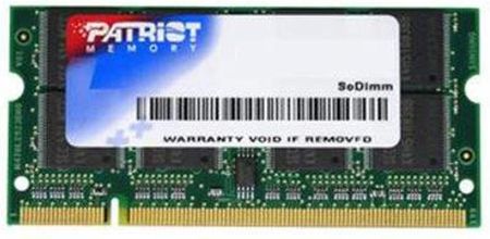 Pamięć RAM Patriot SODIMM DDR2 2GB 800MHz Non-ECC (PSD22G8002S)