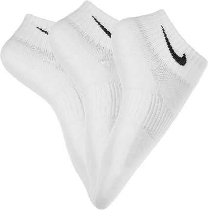 Nike Skarpety Sportowe 3Ppk Cushion Quarter 3 Pary Sx4703 101 Biały