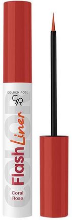 Golden Rose Flash Liner Eyeliner W Płynie 106 Coral Rose 3,5Ml
