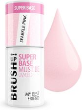 Zdjęcie Brushup! Baza Hybrydowa Do Paznokci Super Base Must Be  Sparkle Nude 5G - Kwidzyn