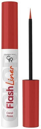 Golden Rose Flash Liner Eyeliner Do Oczu 106 Coral Rose