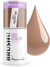 Zdjęcie Brushup! By Maxineczka Lakier Hybrydowy Do Paznokci Color Gel Uv Led  All About Me 5G - Susz