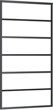 Zakito Przesuwne Drzwi Szklane Esg 102x205cm Przezr./Czarne Z151016