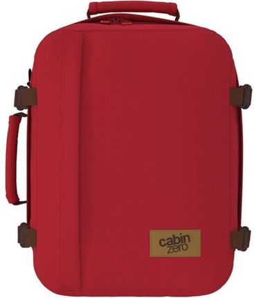 Plecak / torba bagaż podręczny do Wizzair CabinZero CZ08 2303 czerwony (london red)