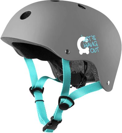 Kask Dziecięcy Movino Cariboo Szary 48-52cm , S 48-52cm