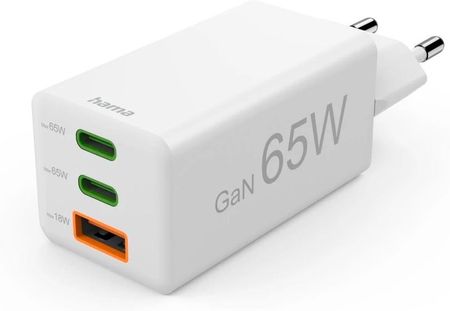 Hama Ładowarka do telefonu 65W multiport USB-C USB-A (201996)