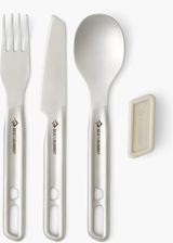 Zdjęcie Sea To Summit Zestaw Sztućców Turystycznych Ze Stali Nierdzewnej Dla Jednej Osoby Detour Stainless Steel Cutlery Set - Tułowice