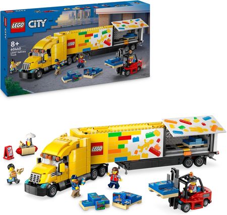 LEGO City 60440 Żółta ciężarówka dostawcza