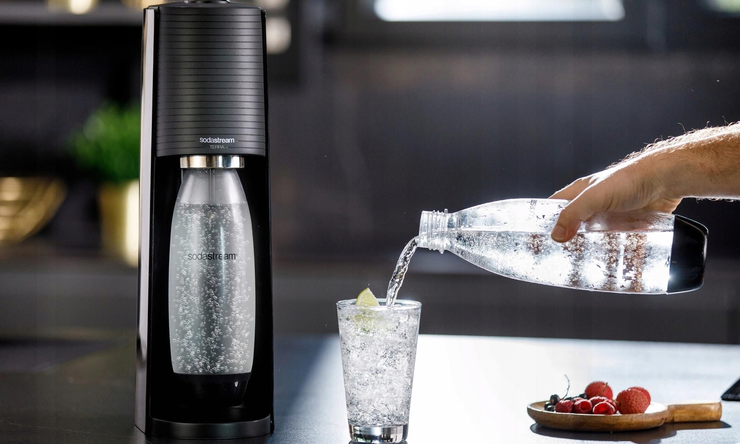 インダス　　sodastream TERRA Saturator SodaStream Terra Czarny - do Gazowania Wody