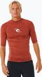 Koszulka do pływania męska Rip Curl Waves UPF Performance red Wiosna 2025