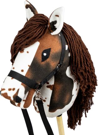 Skippi Hobby Horse  tarantowaty - biało brązowy - prezent na dzień dziecka