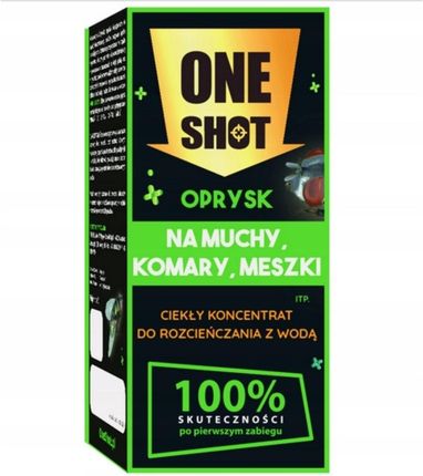 One Shot Oprysk Na Komary Meszki Muchy 100 Ml