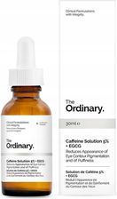The Ordinary Caffeine Solution 5% + Egcg Serum Pod Oczy Przeciw Obrzękom I Cieniom 30ml